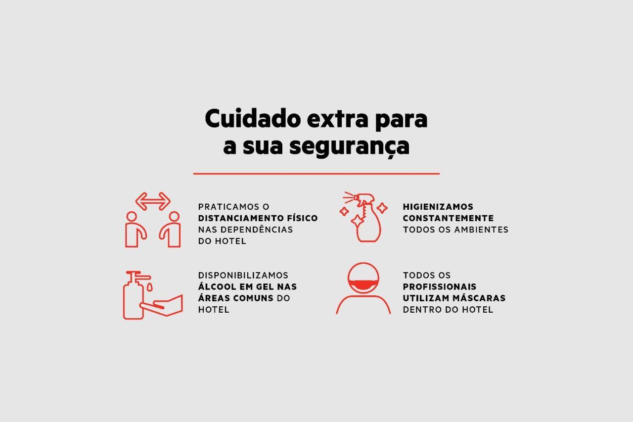 Oyo Cerrado Hotel, Campo Grande Campo Grande  Eksteriør billede Safety measures at hotels in Portugal
