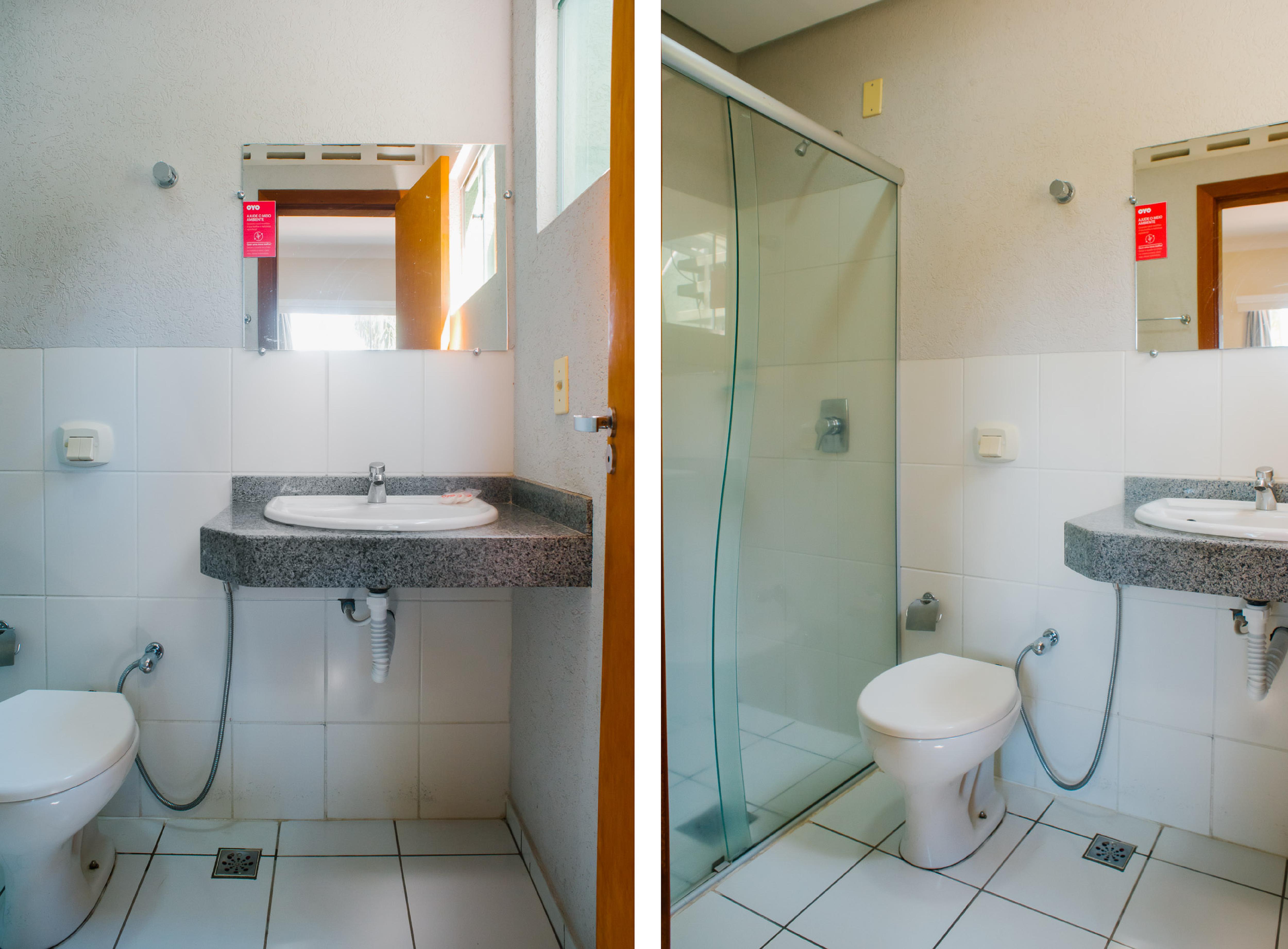Oyo Cerrado Hotel, Campo Grande Campo Grande  Eksteriør billede Bathroom with shower and bidet